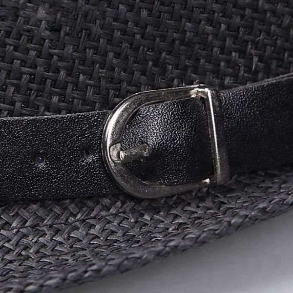 Элегантная шляпа дам Панамы, тип соломы шляп лета Трильбы милых женщин