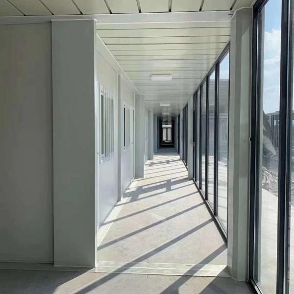 Oficina y residencia Contenedor prefabricado Casa de contenedores insonorizada Contenedor de vivienda modular