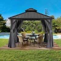 Gazebo à toit métallique Votre solution ultime pour un abri extérieur avec Gazebo en métal