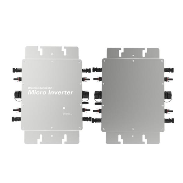 Aluminum Alloy Solar Micro Inverter 2800w Silver Solar Panel Inverter