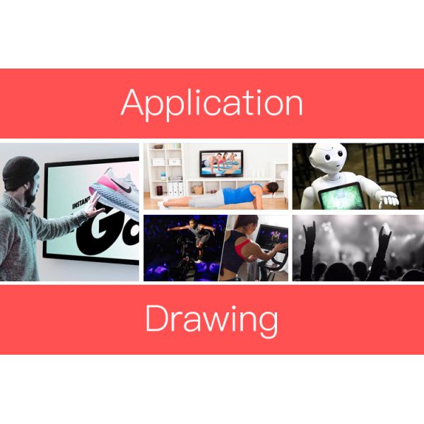 13.3 дюймовый планшет Android All In One Промышленный настенный монтаж RK3288