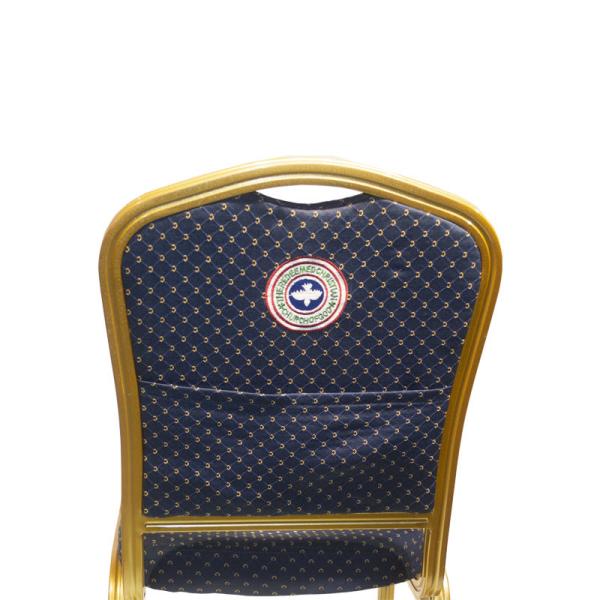 Modern Iron Metal Banquet Chair For Dining Wedding Events Hotel Hall Furniture