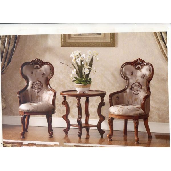 Klein Charcoal Azure Europe Modern Classic Leisure Armchair Wooden Chairs With Arms