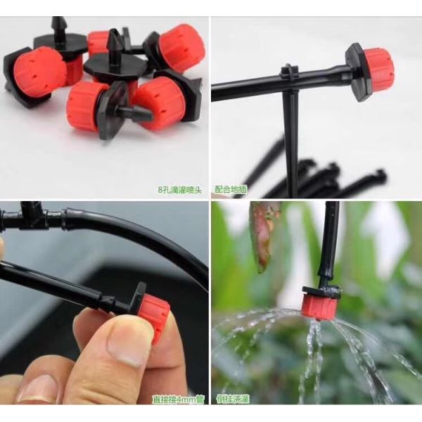 Материал трубы PE оросительной системы парника спринклера сбережений воды