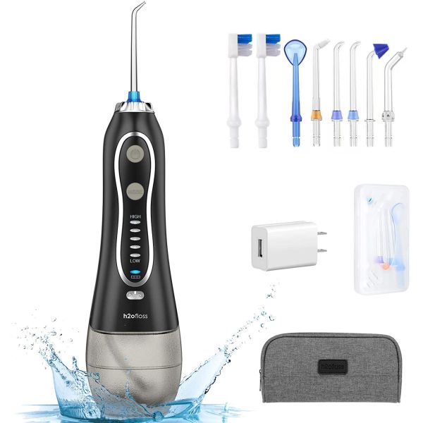 Вода Flosser irrigator 5 работая режимов устная, IPX7 вода Flosser с танком 300ml