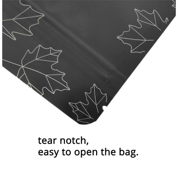 3 бортовых полиэтиленового пакета замка застежка-молнии алюминиевой фольги уплотнения с ясным окном