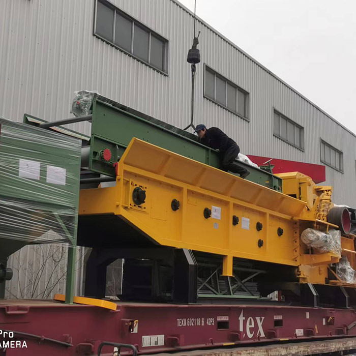 Машина деревянного отхода дробилки 20t/h паллета тяжелого пылевоздушного деревянная задавливая в VN