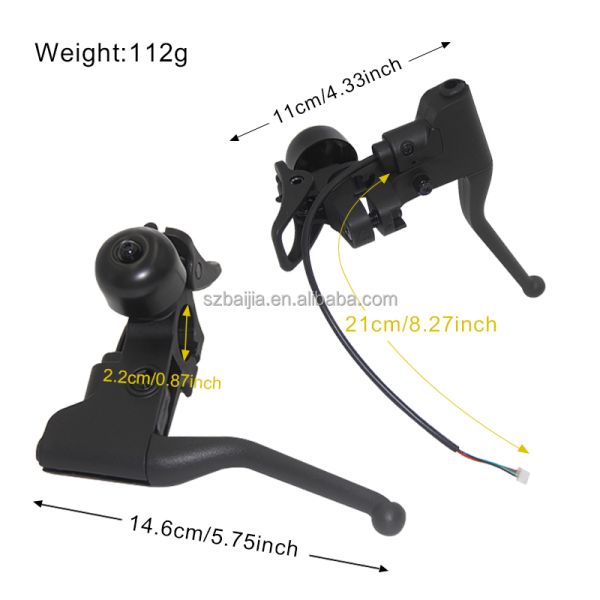 MI 4 PRO Brake Handle Replacement With Bell For Xiaomi 4 Pro Kick Scooter Parts