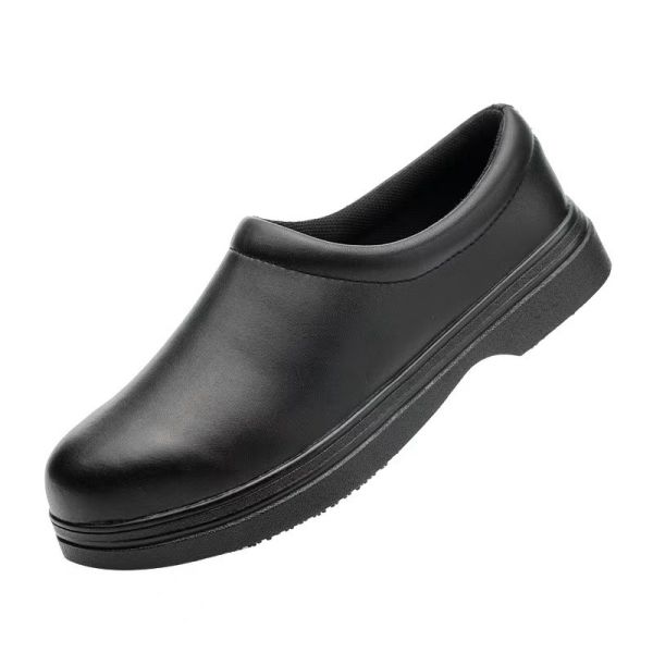 Calzado de cocinero a medida Anti-quema de aceite resistente al deslizamiento Calzado de trabajo para hotel y cocina