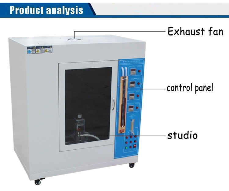 Испытательное оборудование определения температуры воспламенения иглы AC 220V 50Hz для не металлических материалов