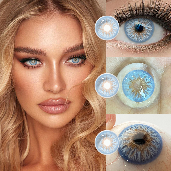 Avatar 2.0 Blue 14.2mm Yearly Disposable Toric Contact Lenses for Astigmatism Correction