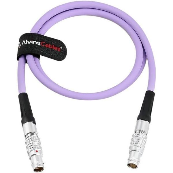 Alvin's Cables KC 158-S Alexa Ethernet Remote Cable for ARRI Alexa XT SXT LF, for ARRI RCU-4 Remote Control Unit, 10 Pin Male to Female, 90cm|3ft