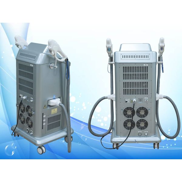 2 Handles Ipl Beauty Machine , Ac230v 50hz Shr Laser Hair Removal Machine