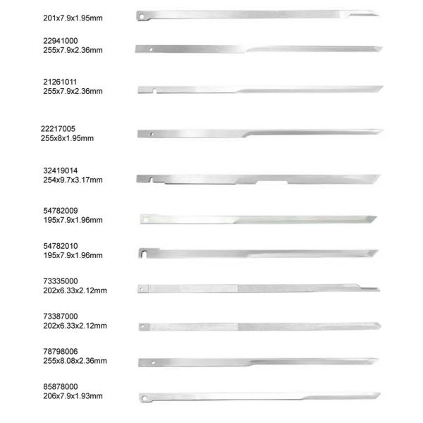 109148 Auto Cutter Knife Blade 95x6x2mm For Bullmer Machine