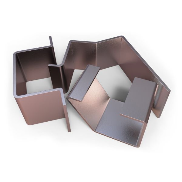 Servicio de soldadura de piezas de procesamiento de estampado de flexión a medida caja de aluminio de acero inoxidable de revestimiento de chapa de metal flexión