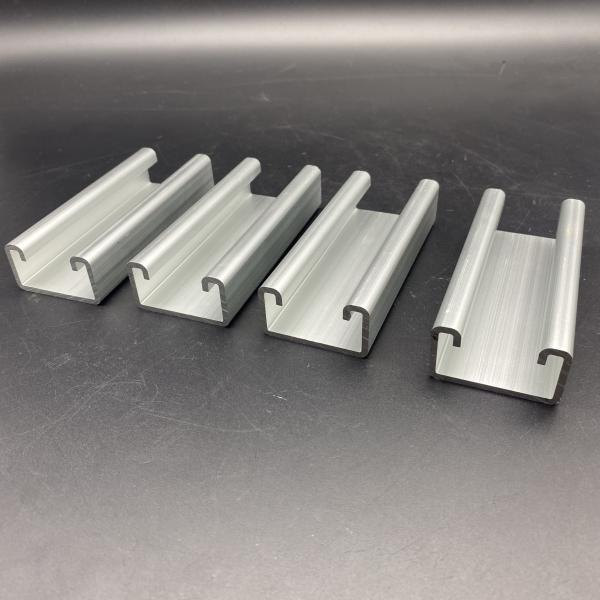 Custom Aluminum Unistrut Channel 41x21 3m 6m Aluminum C Profile