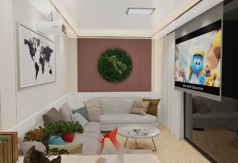 6м Apple Capsule House Cabin Container Оцинкованная стальная конструкция