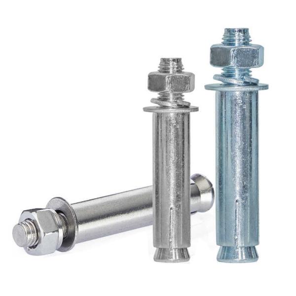 50mm - 300mm Concrete Anchor Bolt M10 Hex Head Bolt Customized