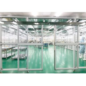 Class 1000 SUS 304 Frame Modular Clean Room with Plexiglass Wall for Controlled Environments