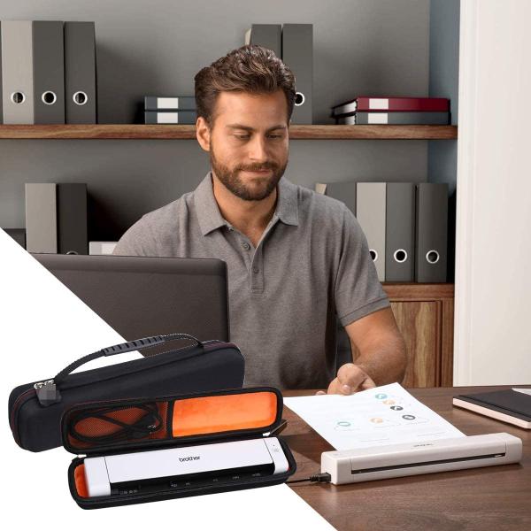 High Grade EVA Hard Case Mesh pocket For Scanner Carrying