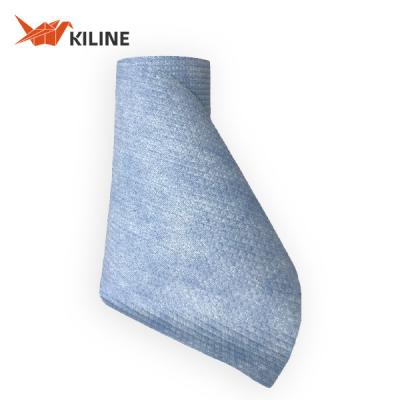 Wood Pulp PP Blend Household Cleaning Cloths Disposable Blue Color