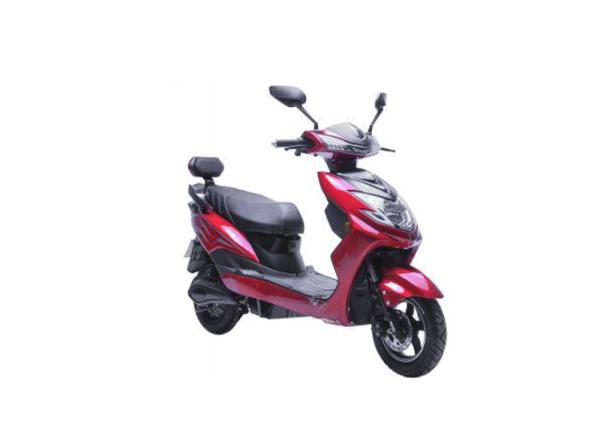 1190 Wheelbase Electric Motorcycle Scooter 50KM Continues Mileage Fashionable