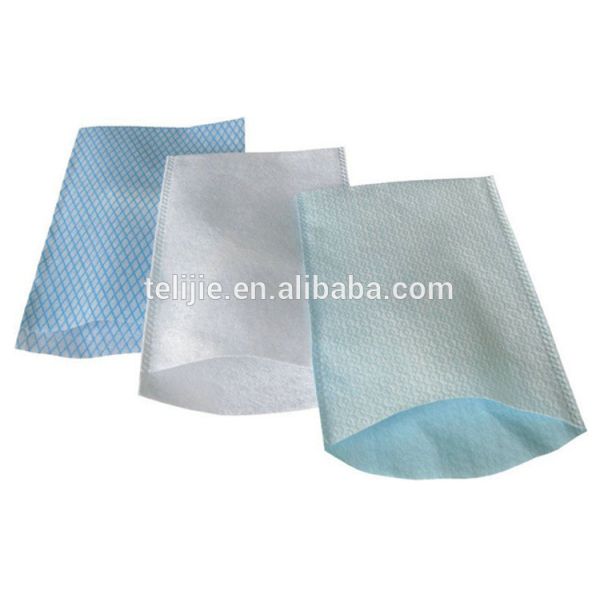Customized Sanitary 80gsm Disposable Non Woven Gloves