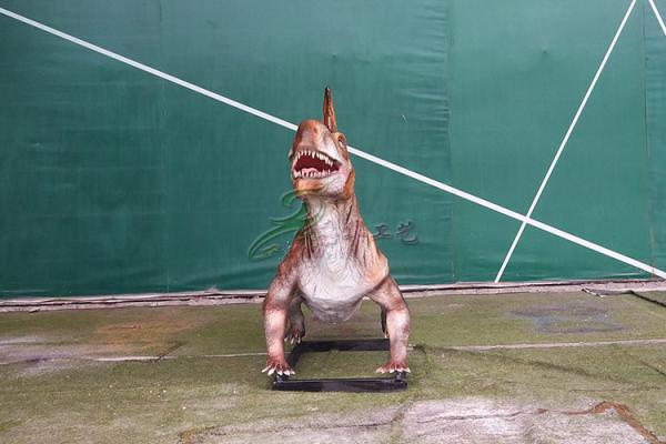 Vida atrativa - faça sob medida a estátua do dinossauro, escultura de borracha do jardim do dinossauro do silicone