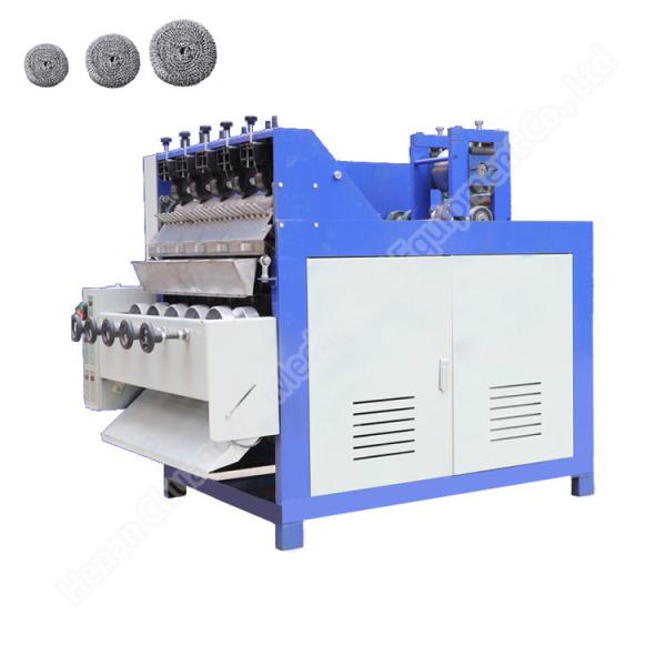 Kitchen Cleaning Ball Making Machine 4 Heads Small Wire Cleaning Ball Machine Stainless Steel 220V/380V