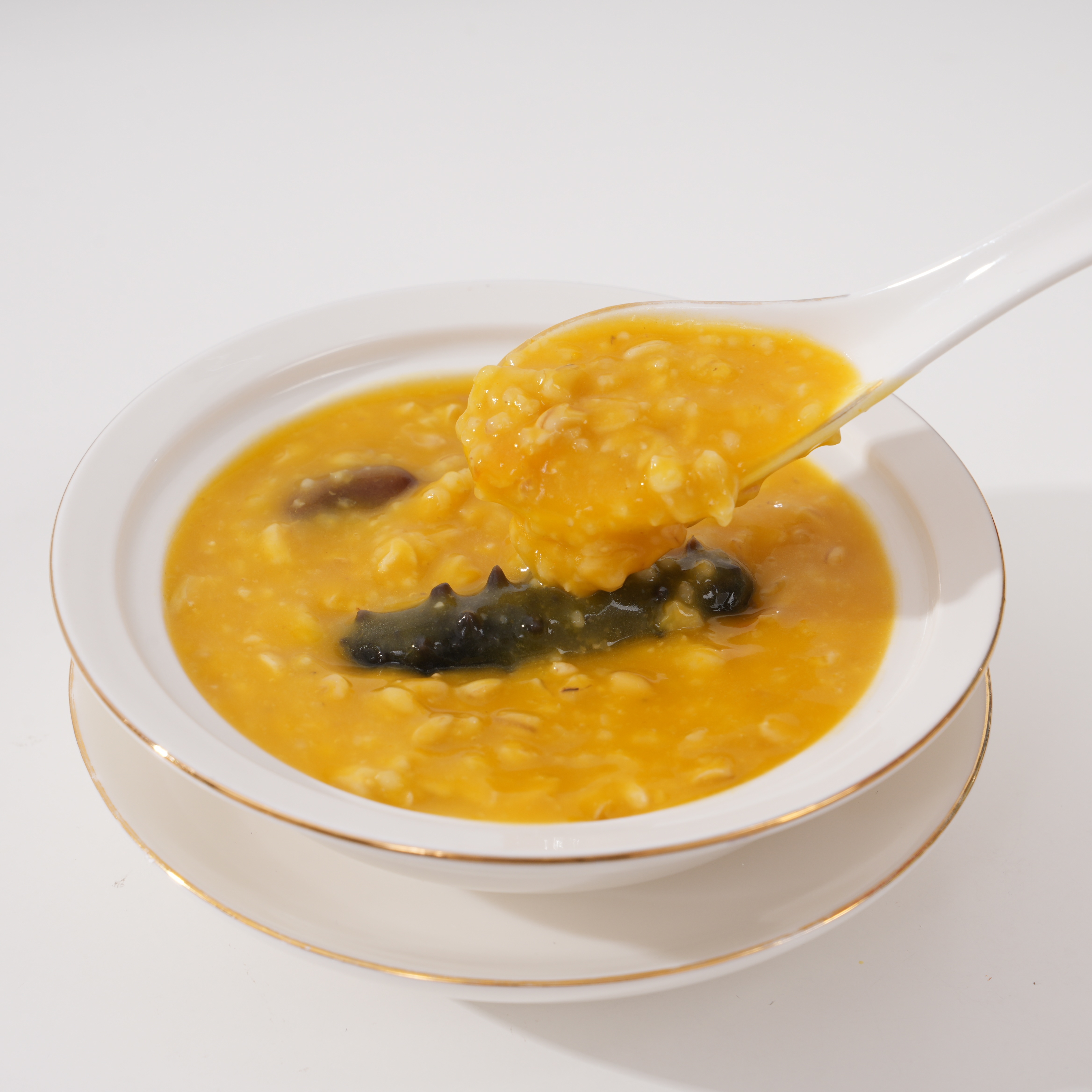 Savory Dried Shrimp Seafood Millet Porridge Alternative to Sweet Weight Loss Meals Nourishing Diet Replacement