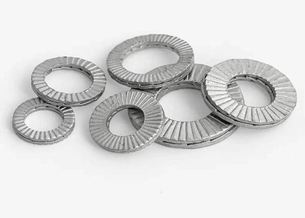6mm 8mm classe8.8 10.9 12.9 aço carbono galvanizado GL Dobro dobrar máquina de lavar auto-bloqueio