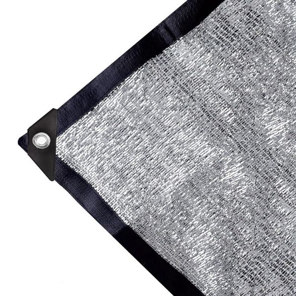 Customized Knitted 80% Aluminum Foil Shading Net for Car Parking HDPE Uv Resistant Shade Netting