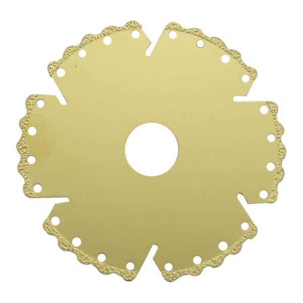 High Cutting Speed 200 mm Vacuum Brazed Diamond Saw Blade for Wet Granite Cutting