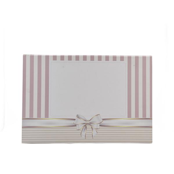 Custom Printed White Cardboard Jewelry Boxes With Paper Insert
