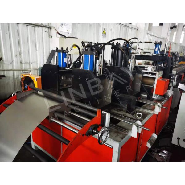 0.8mm-1.2mm Pallet Rack Roll Forming Machine Heavy Duty Shelves Galvanized Steel 15kw