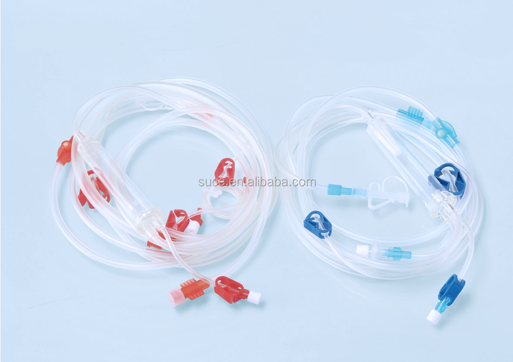 Hemodialysis blood line, hemodialysis blood tubing set, Disposable hemodialysis catheter