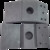 High Temperature Black 1.85gG/Cm3 Graphite Components