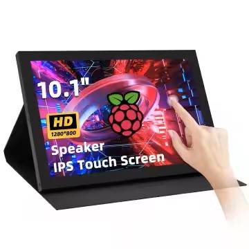 IPS HDMI LCD Display 10.1 Inch Portable Touch Screen Monitor 1280x800