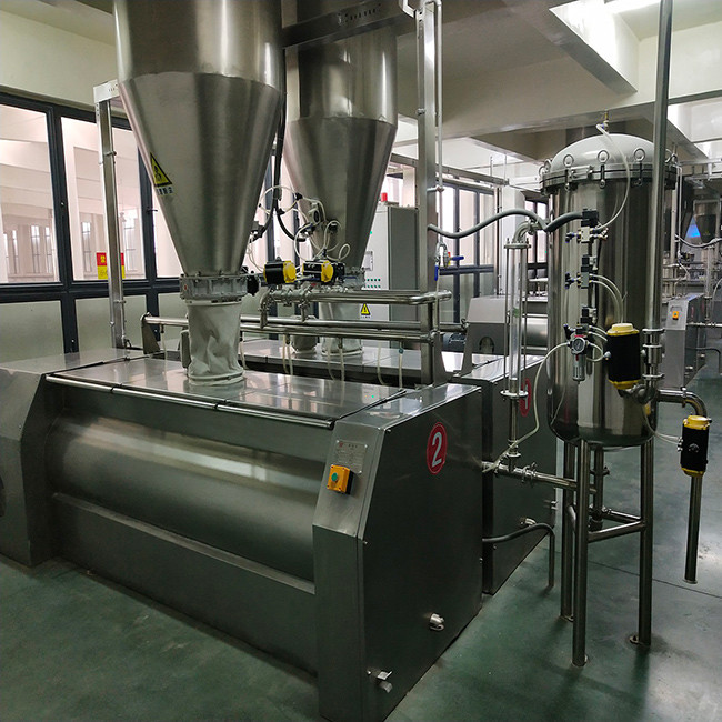 квадрат технологической линии лапши быстрого приготовления 380V 50HZ зажарил машинное оборудование завода лапши