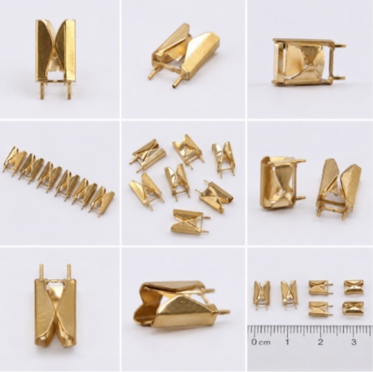 Precision Electronic Connector Terminal | High Conductivity Phosphor Bronze