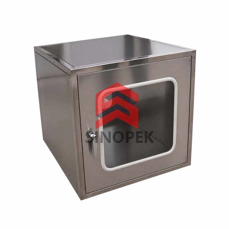 Transmission Window (Pass Box) | Interlocked | Cleanroom Material Transfer