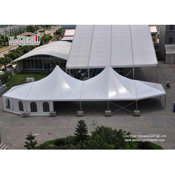 White High Peak Tents Wind Resistant , Custom Party Dome Tent