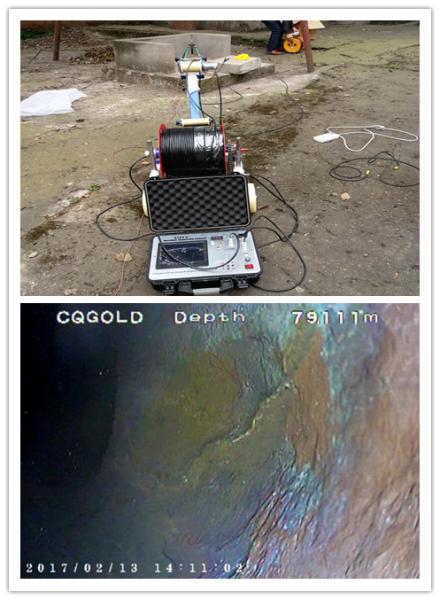 Waterproof / Weatherproof Special Technology Bore Well Vertical inspection camera