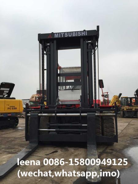 used cheap japan made 25ton mitsubishi forklift in good condition in shanghai china