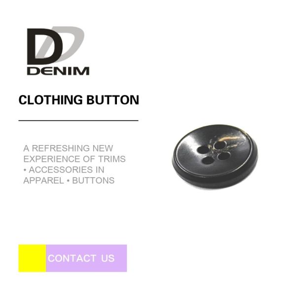 Черные кнопки, оптовые 4 отверстия