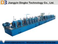 Straight Seam ERW Tube Welding Line , DB16mm Round Or Rectangular Pipe Milling Machine