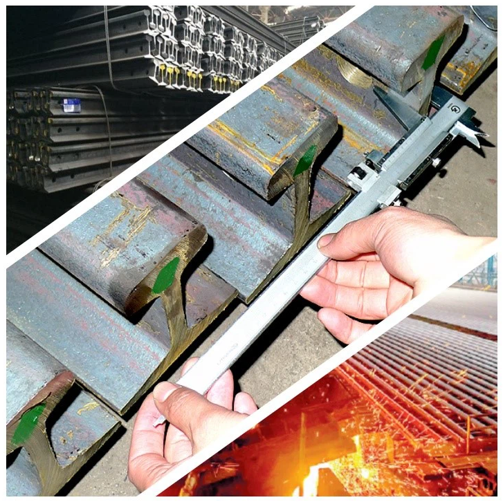 Standard 18kg Light Steel Rails For Railway Factory Subway Rails