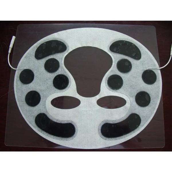 Facial Massager Non Woven Adhesive Electrode Pad For Face Beauty Device