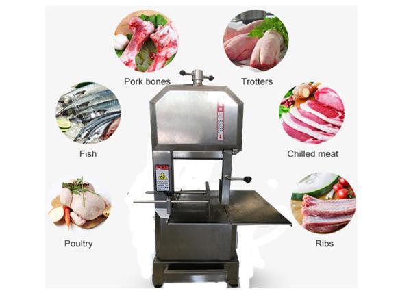 デスクトップのタイプ食肉加工機械は/凍らせていた魚肉の骨打抜き機を見ました