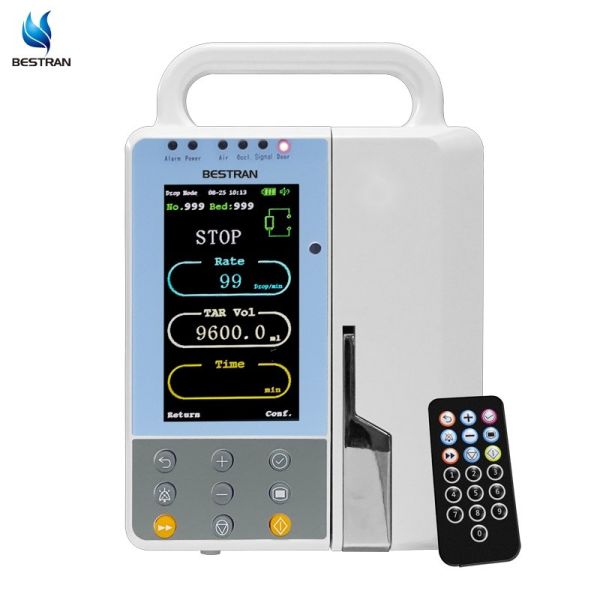 Hospital 4.3" Screen Medical Infusion Pump Remote Control Drug Library History